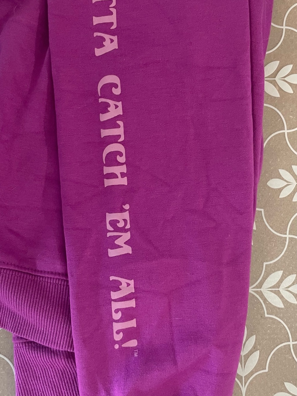 Pokemon Ready for Battle Purple Graphic Crewneck Sweatshirt SZ SM EUC - Picture 3 of 4